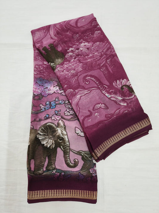 Semi Sheer Georgette