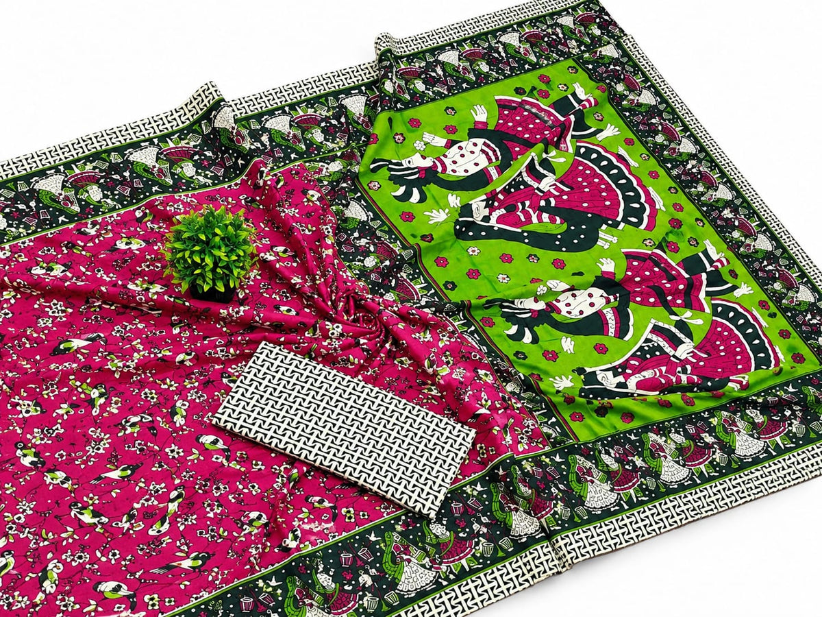 MUL COTTON SAREE