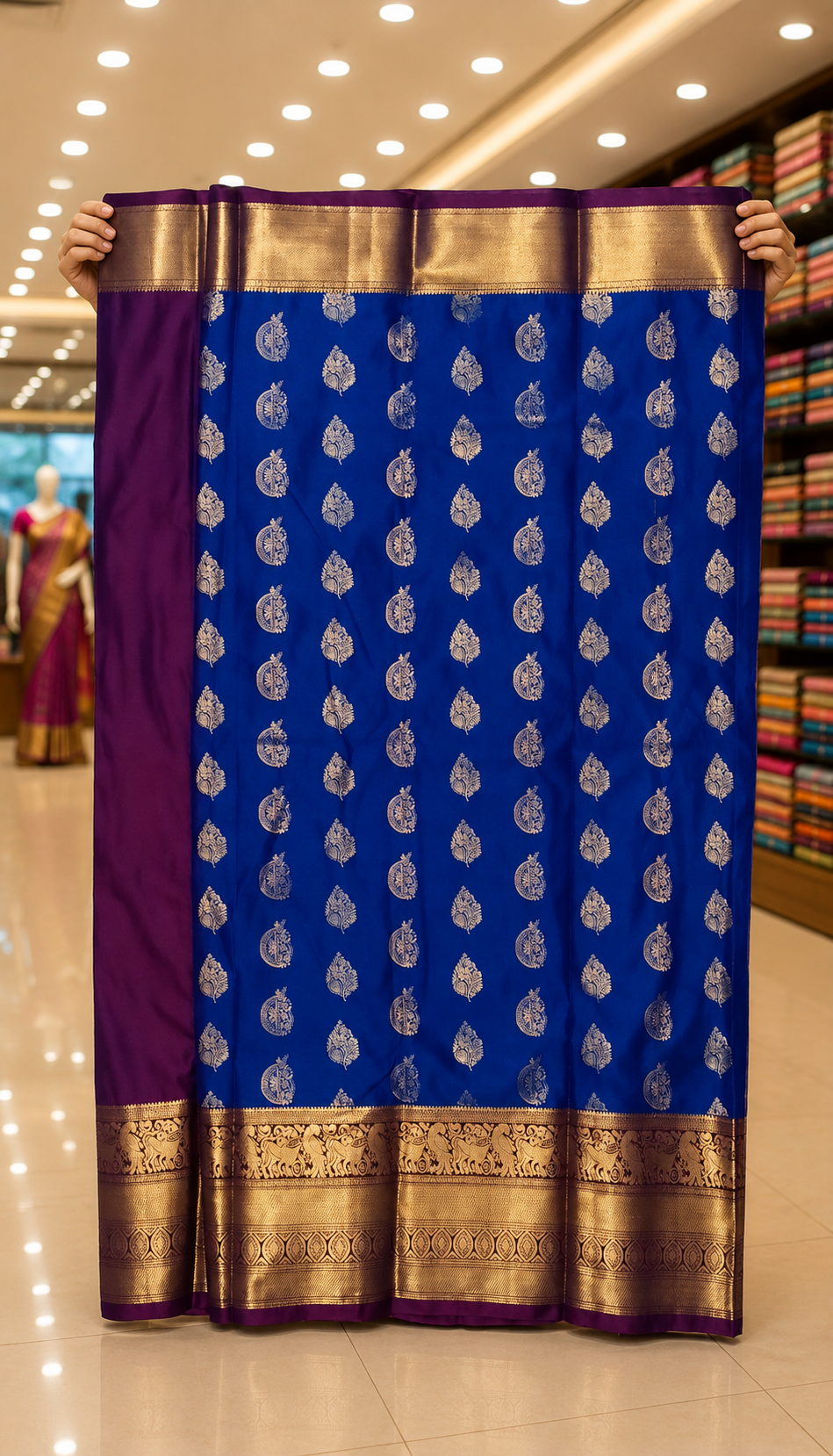 Dharmavaram pattu saree