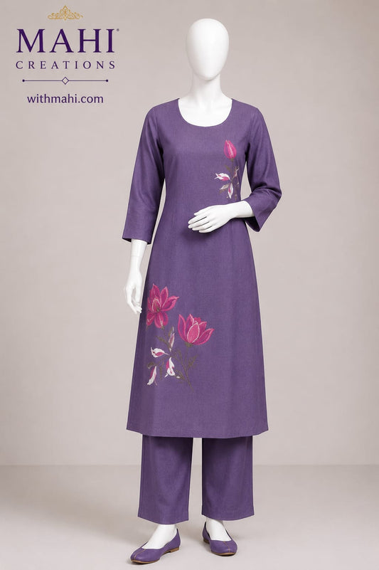 MC06 - vatican fabric plazo set