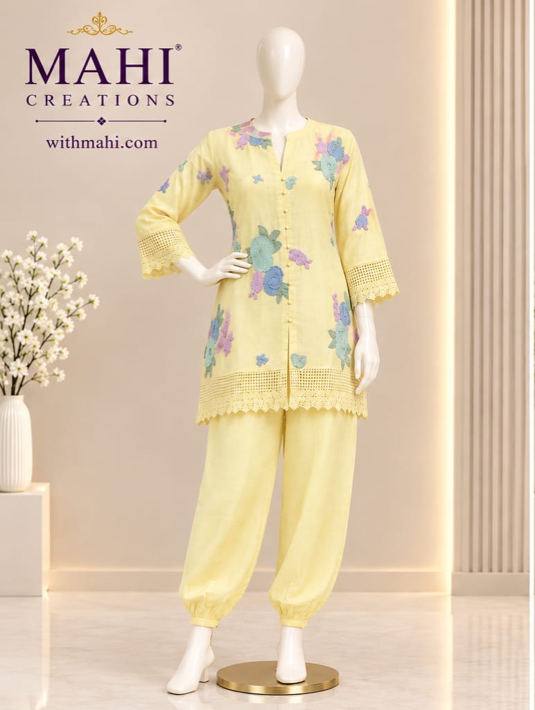 Roman silk co-ord set