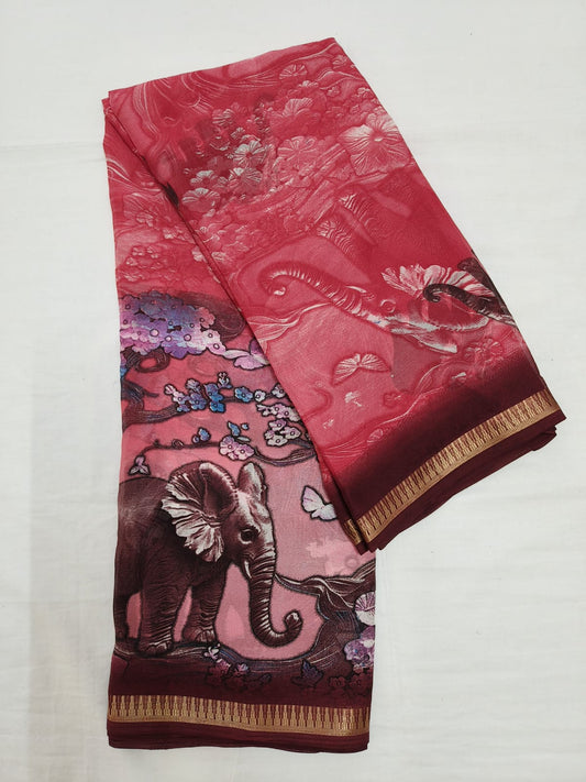 Semi Sheer Georgette