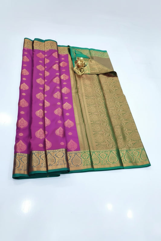 kanchipattu self saree