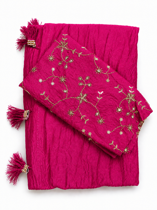 Fendy crush saree