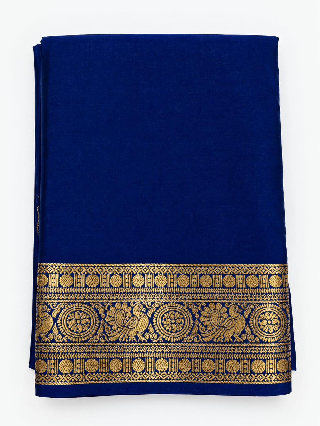 Semi mysore crape saree