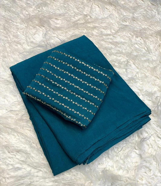 Fendy crush saree