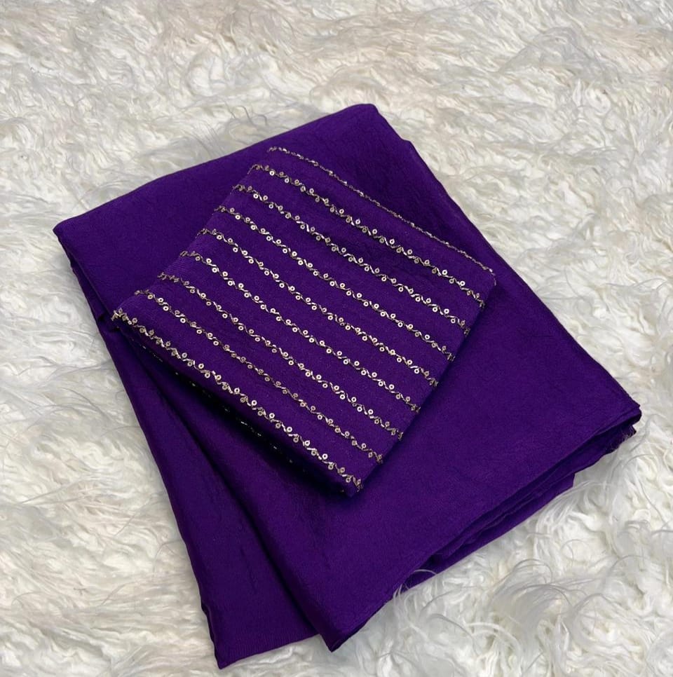 fendy crush saree