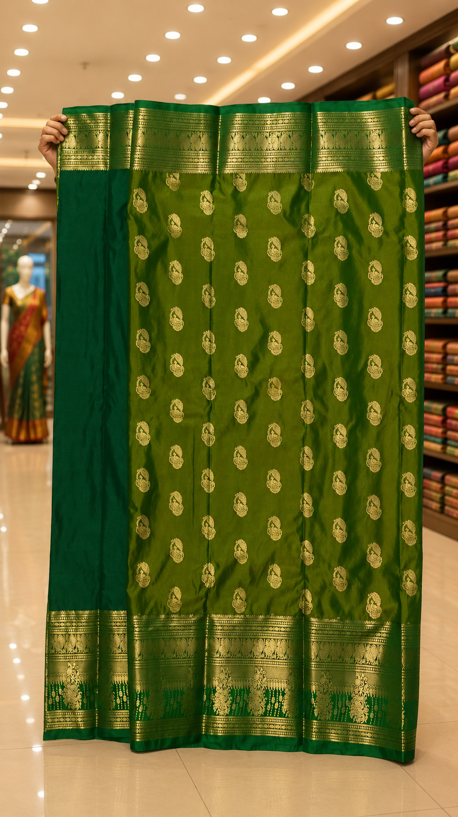 Dharmavaram pattu saree